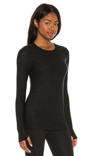 Beyond Yoga Classic Crew Pullover in Black