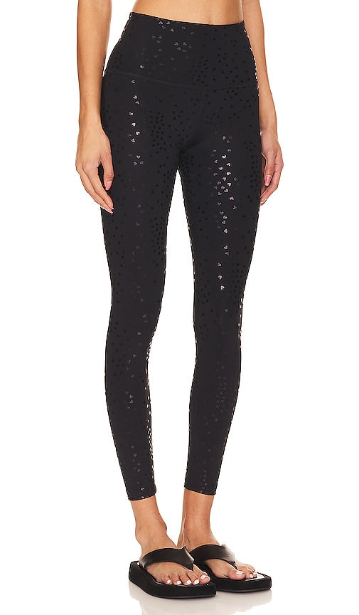 Beyond Yoga High Waisted Midi Legging in Black