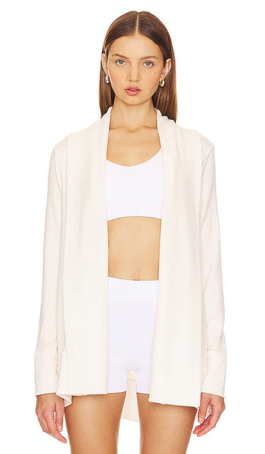 Beyond Yoga Soften Up Cardigan in Ivory - Beyond Yoga - Cardigan adoucissant en ivoire - Beyond Yoga Soften Up 象牙色开衫 - Beyond Yoga Soften Up Cardigan in Elfenbein - Beyond Yoga Soften Up 카디건 아이보리 색상 - Cardigan ammorbidito Beyond Yoga in avorio