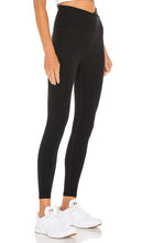 Beyond Yoga Spacedye At Your Leisure High Waisted Midi Legging in Black