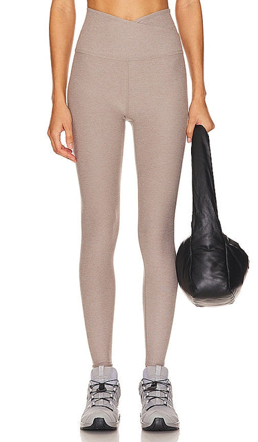 Beyond Yoga Spacedye At Your Leisure Midi Legging in Taupe - Beyond Yoga Spacedye At Your Leisure Legging midi en taupe - Beyond Yoga 段染休闲休闲灰褐色中长打底裤 - Beyond Yoga Spacedye At Your Leisure Midi-Leggings in Taupe - Beyond Yoga Spacedye At Your Leisure 미디 레깅스 토프 소재 - Beyond Yoga Spacedye A tuo piacimento Legging midi in tortora