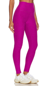 Beyond Yoga Spacedye Caught In The Midi High Waisted Legging in Purple