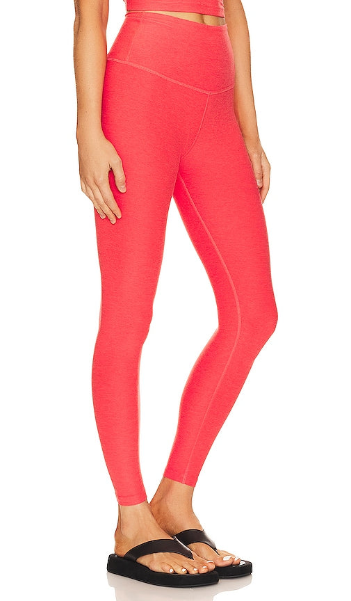 Beyond Yoga Spacedye Caught In The Midi Legging in Coral