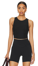 Beyond Yoga Spacedye Motivate Cropped Tank in Black - Beyond Yoga - Débardeur court Motivate Spacedye - Noir - Beyond Yoga 段染 Motiv 黑色短款背心 - Beyond Yoga Spacedye Motivate Kurzes Tanktop in Schwarz - Beyond Yoga Spacedye Motivate 블랙 탱크탑 - Canotta corta Beyond Yoga Spacedye Motivate in nero