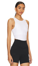 Beyond Yoga Spacedye Motivate Cropped Tank in White