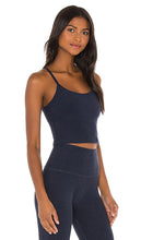Beyond Yoga Spacedye Slim Racerback Tank in Navy