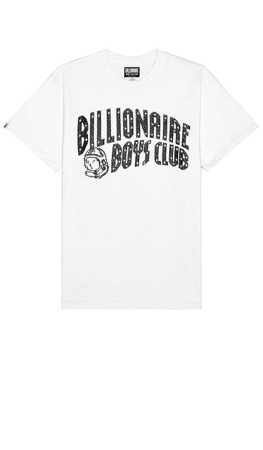 Billionaire Boys Club Arch Knit Tee in White - Billionaire Boys Club - T-shirt en tricot avec arche - Blanc - Billionaire Boys Club 白色拱形针织 T 恤 - Billionaire Boys Club Arch Strick-T-Shirt in Weiß - Billionaire Boys Club 아치 니트 티셔츠 화이트 색상 - T-shirt in maglia Billionaire Boys Club Arch in bianco