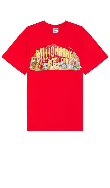 Billionaire Boys Club Arch Wonder Tee in Red - Billionaire Boys Club - T-shirt Arch Wonder en rouge - Billionaire Boys Club Arch Wonder 红色 T 恤 - Billionaire Boys Club Arch Wonder T-Shirt in Rot - Billionaire Boys Club 아치 원더 티셔츠 - Maglietta Arch Wonder del Billionaire Boys Club in rosso