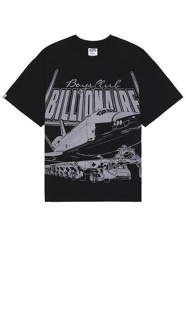 Billionaire Boys Club Crawler Knit Tee in Black - Billionaire Boys Club - T-shirt en tricot Crawler - Noir - Billionaire Boys Club 黑色履带针织 T 恤 - Billionaire Boys Club Crawler-Strick-T-Shirt in Schwarz - Billionaire Boys Club 크롤러 니트 티셔츠 - T-shirt in maglia Billionaire Boys Club Crawler nera