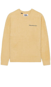 Billionaire Boys Club Fuzz Knit Sweater in Tan - Billionaire Boys Club - Pull en tricot pelucheux - Fauve - Billionaire Boys Club 黄褐色绒毛针织毛衣 - Billionaire Boys Club Fuzz-Strickpullover in Hellbraun - Billionaire Boys Club 퍼즈 니트 스웨터 - Maglione lavorato a maglia fuzz del Billionaire Boys Club in marrone chiaro