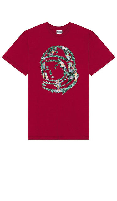 Billionaire Boys Club Helmet Short Sleeve Tee in Red - Billionaire Boys Club - T-shirt à manches courtes avec casque en rouge - Billionaire Boys Club 头盔红色短袖 T 恤 - Billionaire Boys Club Helm-Kurzarm-T-Shirt in Rot - Billionaire Boys Club 헬멧 반소매 티셔츠 레드 색상 - T-shirt a maniche corte con casco del Billionaire Boys Club in rosso
