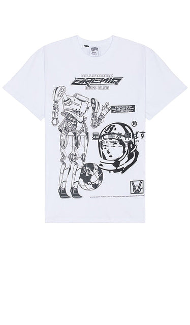 Billionaire Boys Club Peace Short Sleeve Oversized Tee in White - Billionaire Boys Club - Peace - T-shirt oversize à manches courtes - Blanc - Billionaire Boys Club Peace 白色短袖超大 T 恤 - Billionaire Boys Club Peace kurzärmliges, übergroßes T-Shirt in Weiß - Billionaire Boys Club Peace 반팔 오버사이즈 티셔츠 화이트 색상 - T-shirt oversize a maniche corte Billionaire Boys Club Peace in bianco