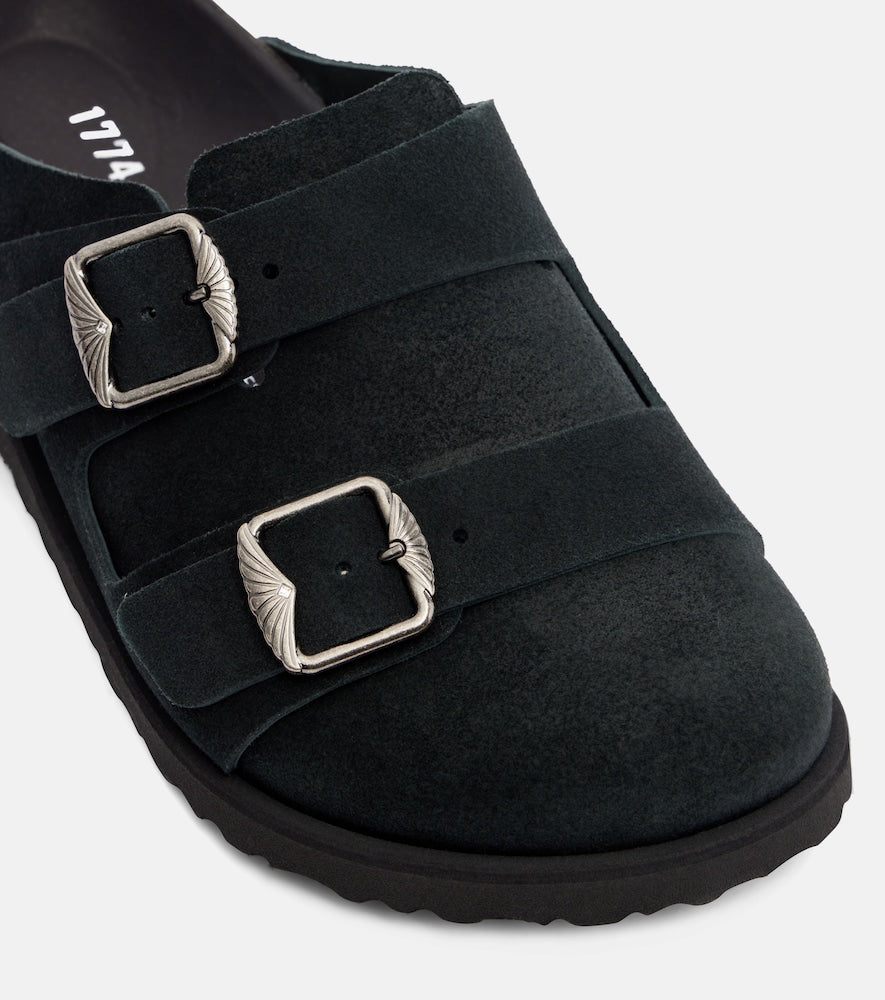 Birkenstock 1774 222 West suede clogs