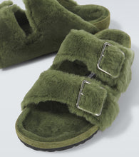 Birkenstock 1774 Arizona 1774 shearling-lined suede sandals