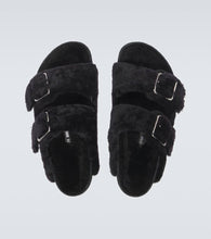 Birkenstock 1774 Arizona 1774 shearling-lined suede sandals
