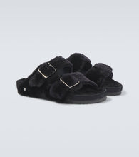 Birkenstock 1774 Arizona 1774 shearling-lined suede sandals