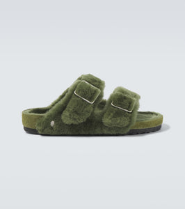 Birkenstock 1774 Arizona 1774 shearling-lined suede sandals