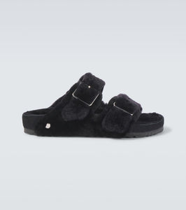 Birkenstock 1774 Arizona 1774 shearling-lined suede sandals