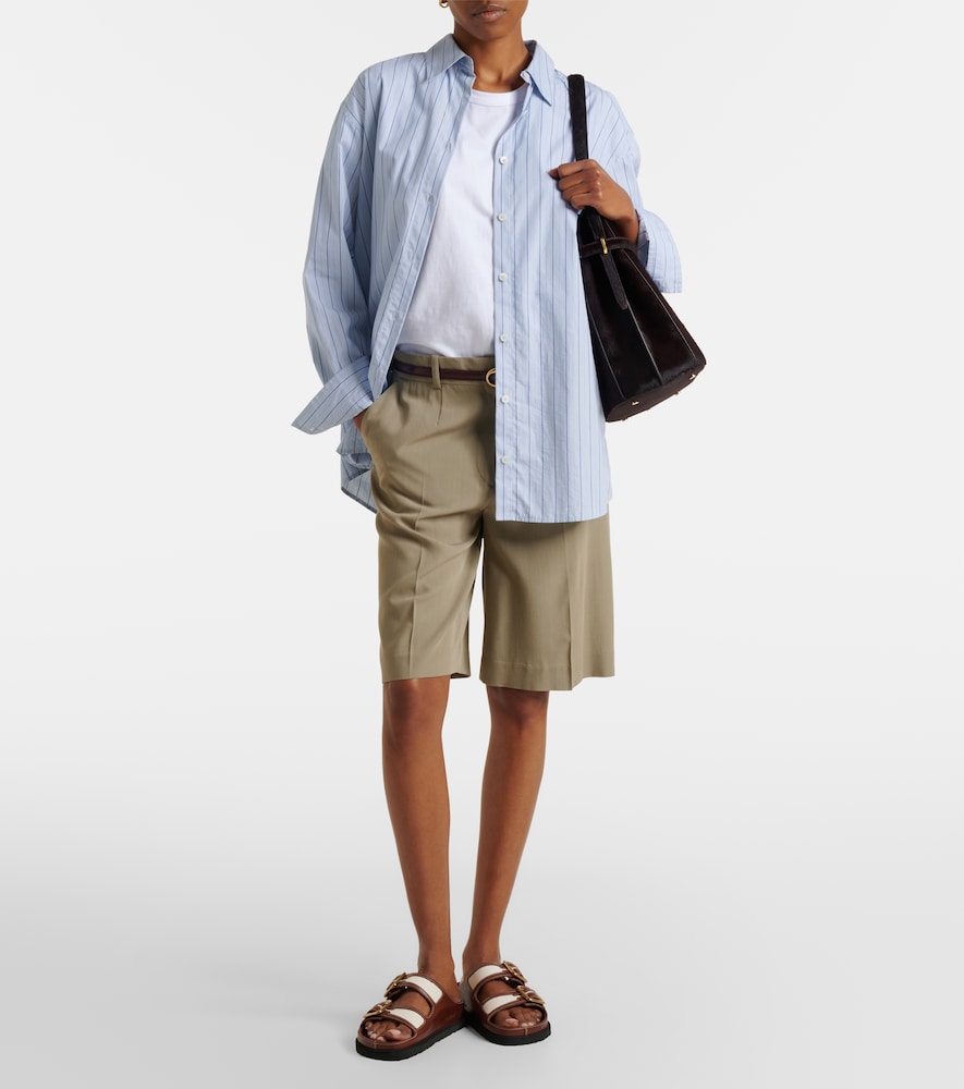 Birkenstock 1774 Arizona leather and canvas sandals