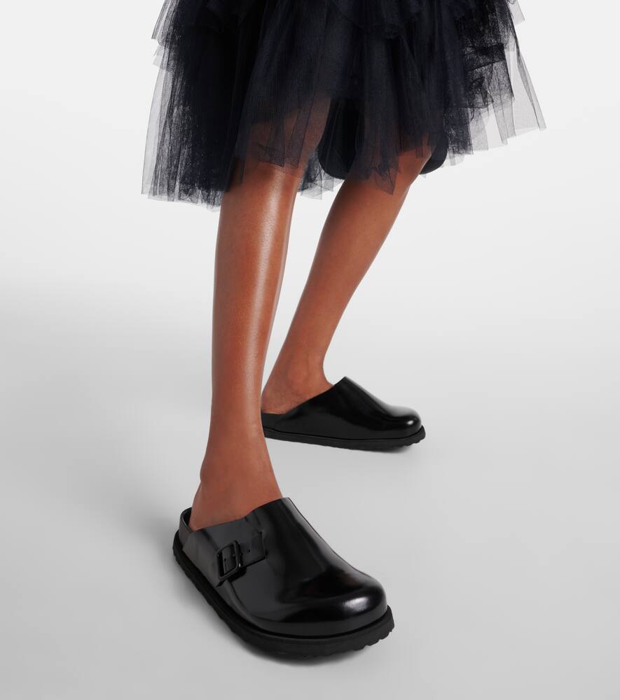 Birkenstock 1774 Niamey patent leather clogs