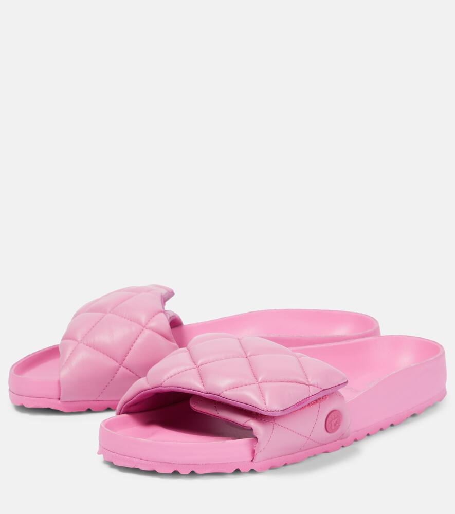 Birkenstock 1774 Sylt quilted leather slides