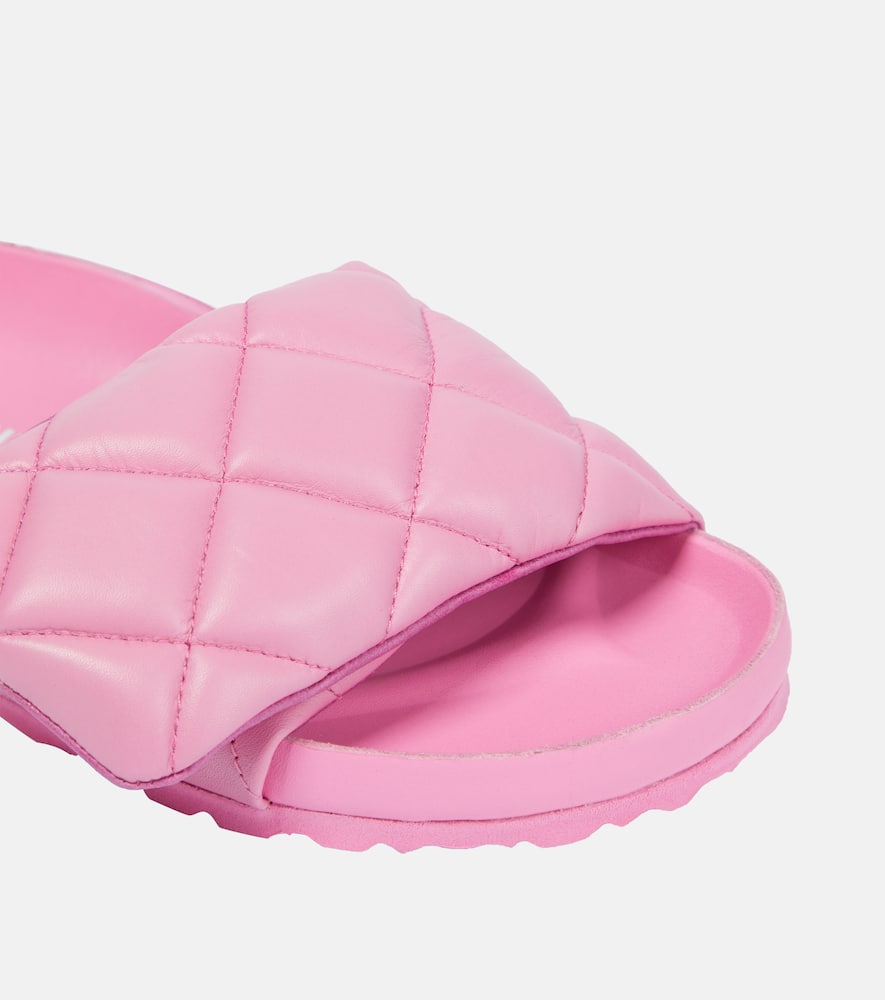 Birkenstock 1774 Sylt quilted leather slides