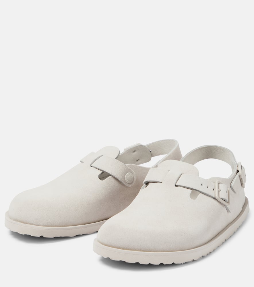 Birkenstock 1774 Tokio suede slingback clogs