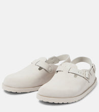 Birkenstock 1774 Tokio suede slingback clogs