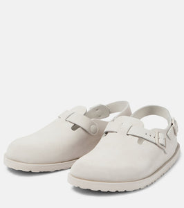 Birkenstock 1774 Tokio suede slingback clogs