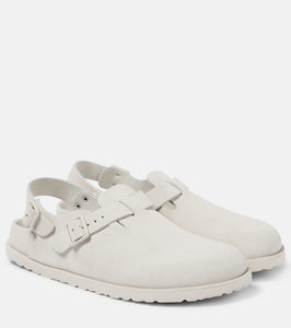 Birkenstock 1774 Tokio suede slingback clogs