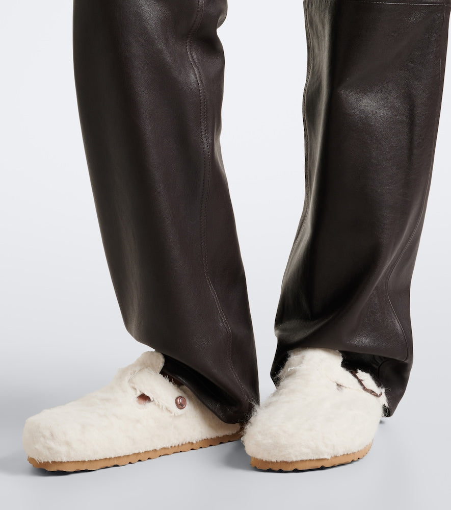 White Birkenstock 1774 Boston clogs - Mules