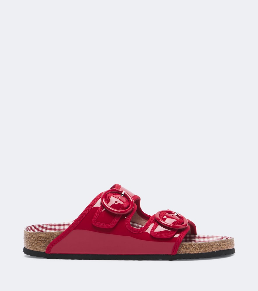 Birkenstock 1774 x Repetto Arizona patent leather sandals in Red - Flat Sandals