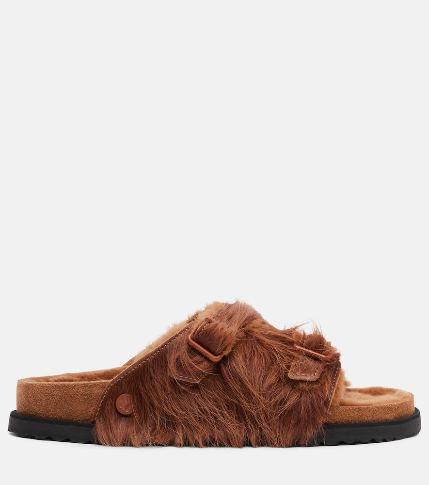 Birkenstock 1774 Zurich shearling slides