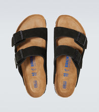 Birkenstock Arizona suede sandals
