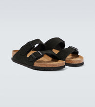 Birkenstock Arizona suede sandals