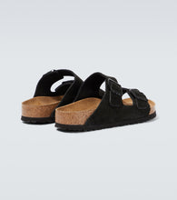 Birkenstock Arizona suede sandals