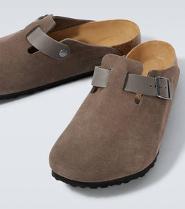 Birkenstock Boston Leve leather clogs
