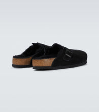 Birkenstock Boston suede clogs