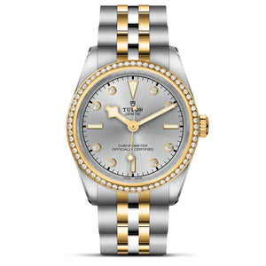 Black Bay 31 S&G Stainless Steel and Yellow Gold Diamond Watch | Silver Dial | 31mm | M79613-0006