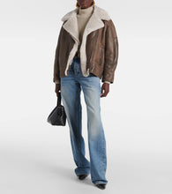 Blancha Oversized shearling jacket