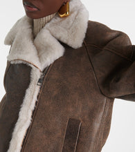 Blancha Oversized shearling jacket