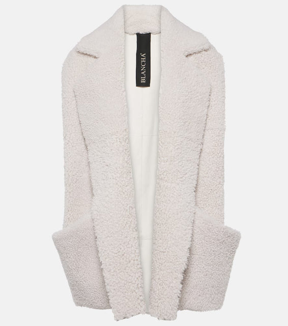 Blancha Shearling vest