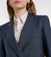 Blaze Milano Milano Alie double-breasted wool and mohair blazer