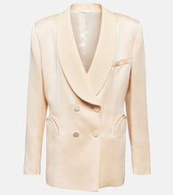 Blaze Milano Milano Bridal Smoking satin blazer