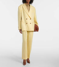 Blaze Milano Milano Clarity Nightbreak linen blazer