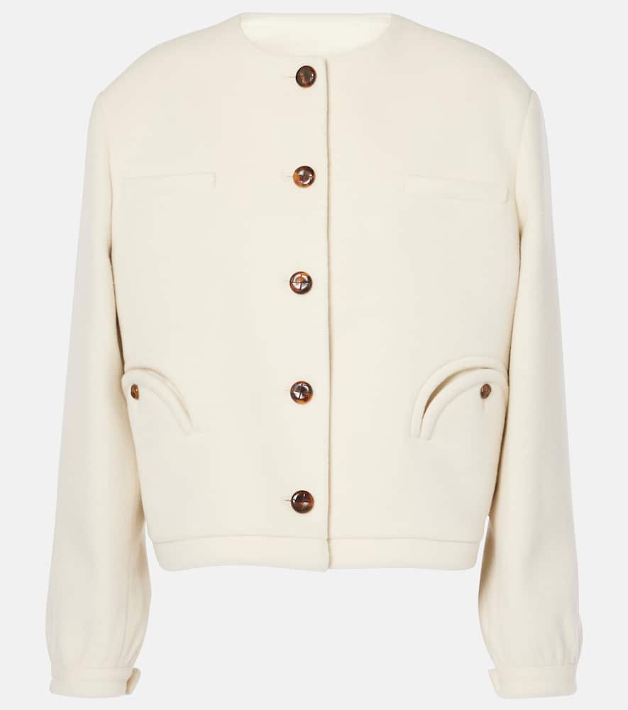 Blaze Milano Milano Gliss wool and cashmere-blend jacket