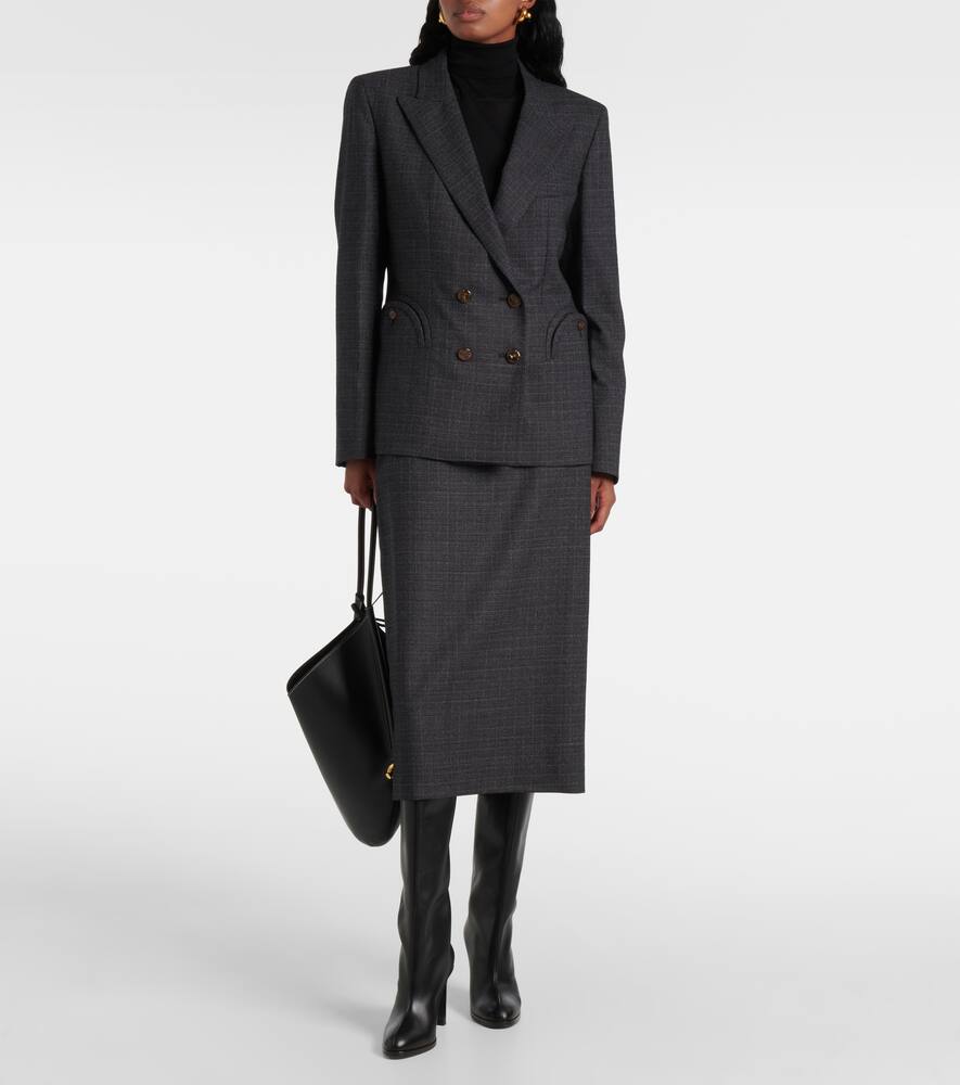 Blaze Milano Milano Hunley Charmer checked wool blazer