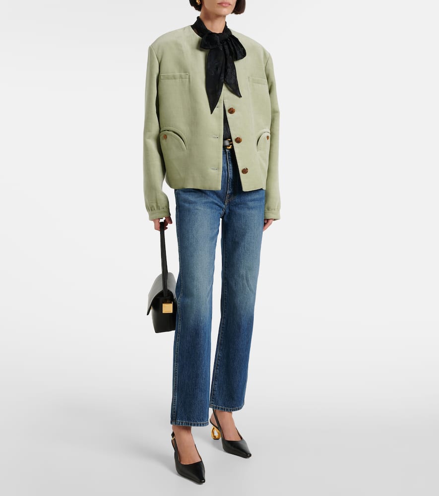 Blaze Milano Milano Jealousy Gliss cotton and linen jacket