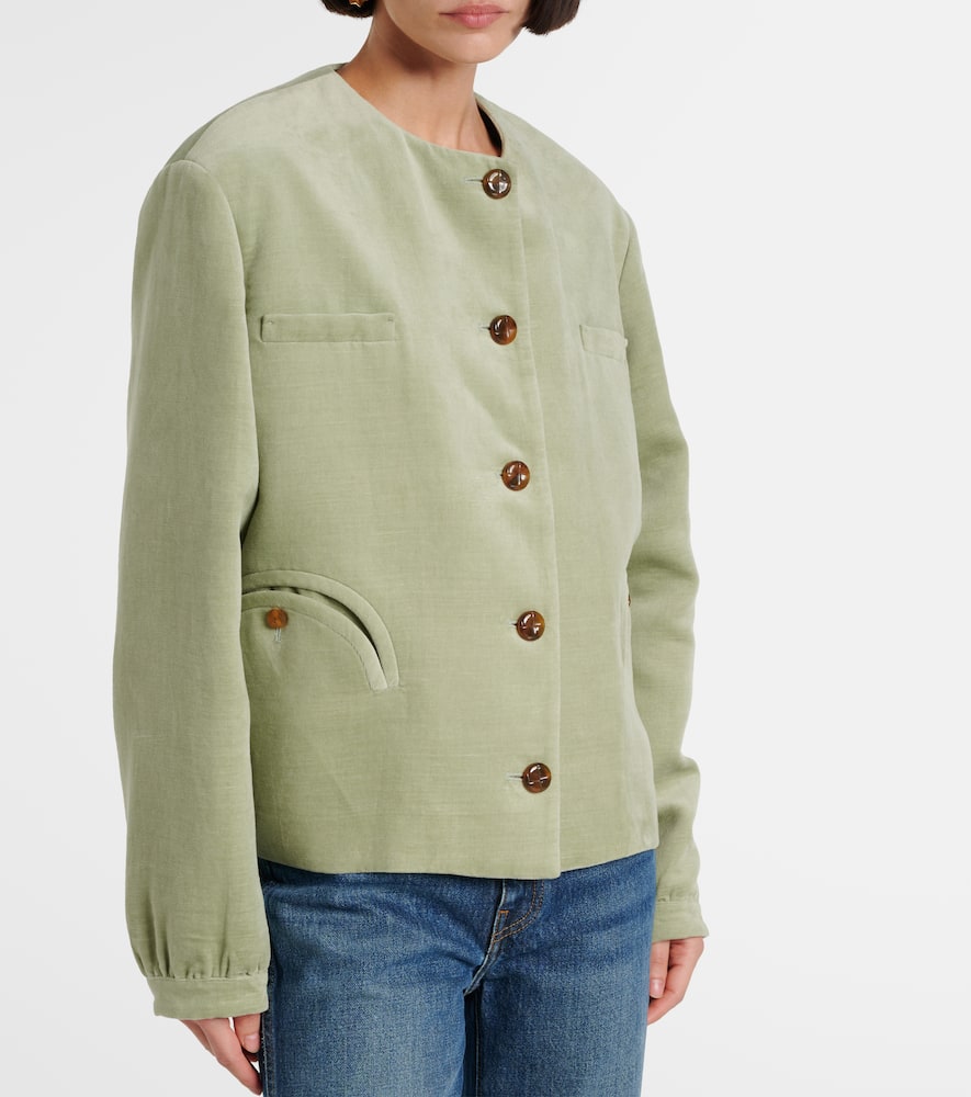 Blaze Milano Milano Jealousy Gliss cotton and linen jacket