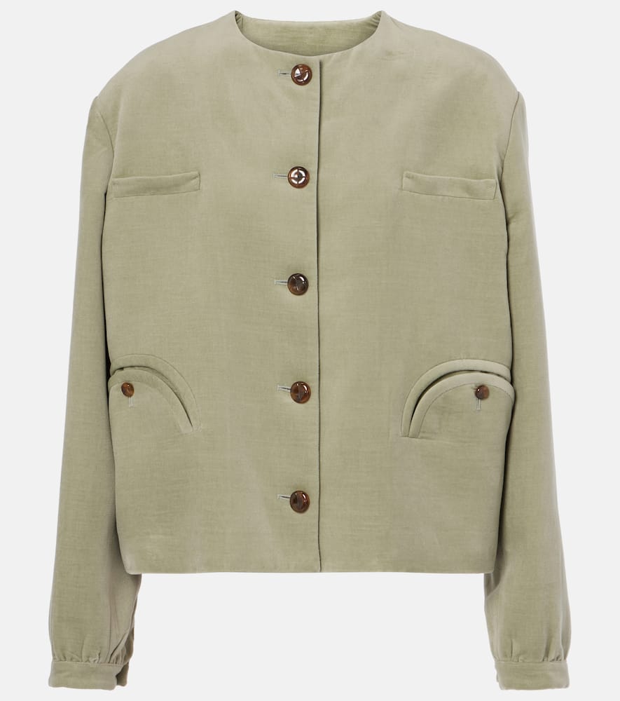Blaze Milano Milano Jealousy Gliss cotton and linen jacket